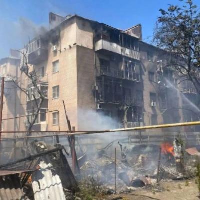 Помощь пострадавшим от пожара в Батайске