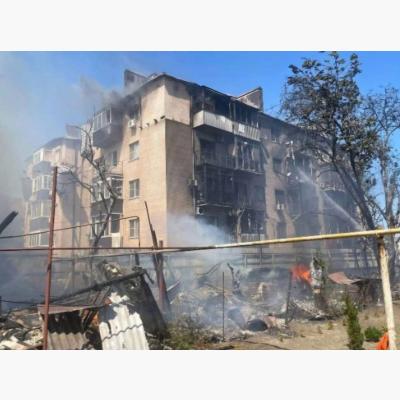 Помощь пострадавшим от пожара в Батайске